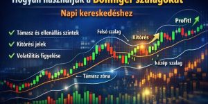 Hogyan használjuk a Bollinger szalagokat (Bollinger Bands indkátor) napi kereskedéshez