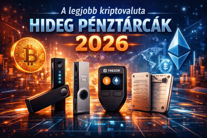 A legjobb kriptovaluta hideg pénztárcák 2026